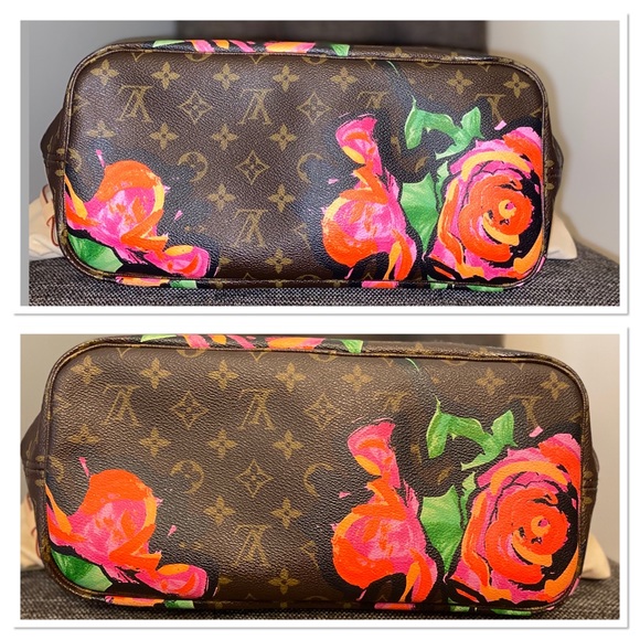 🎈SOLD🎈Louis Vuitton Roses Neverfull MM - Picture 6 of 16